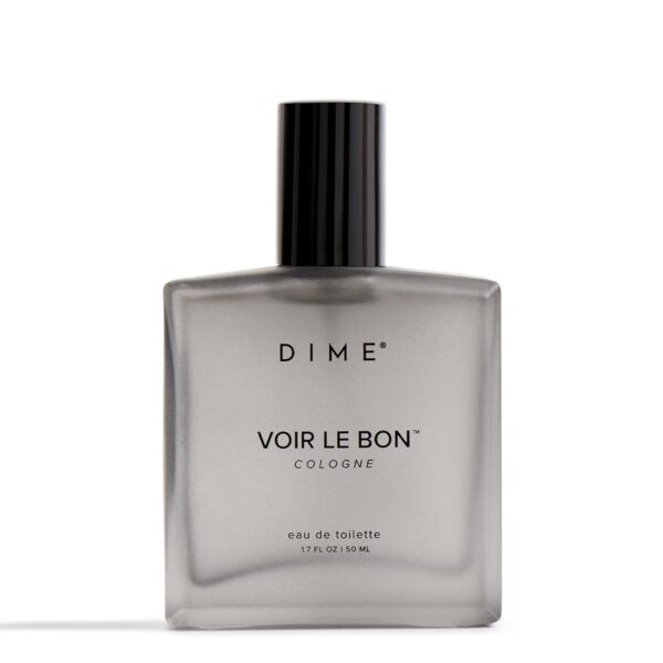 Dime Voir Le Bon Cologne, Clean Men's Cologne with Citrus, Cashmere Woods, and White Amber, 1.7 oz / 50 ml