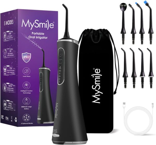 MySmile LP211 Cordless Advanced Water Flossers for Teeth