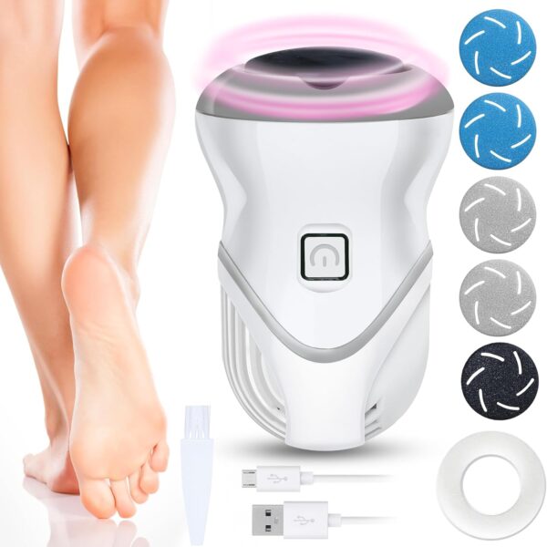Electric Foot File for Dead Skin Removal, Featuring a Dander