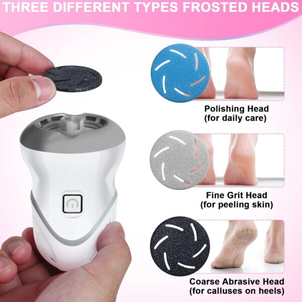 Electric Foot File for Dead Skin Removal, Featuring a Dander - Image 2