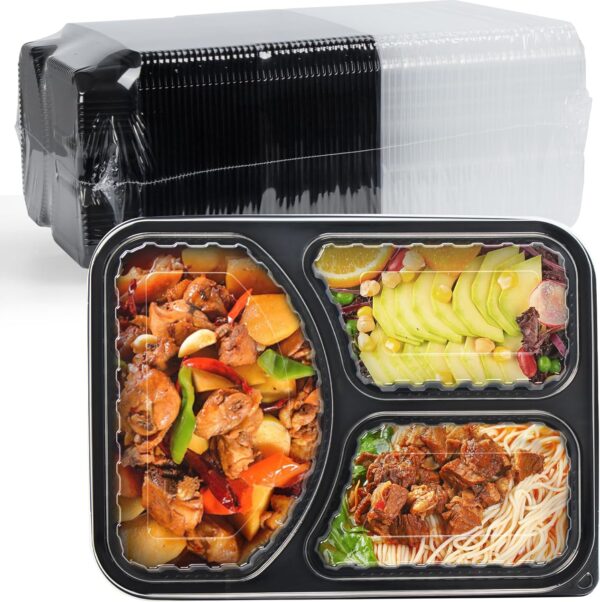 Meal Prep Container, 40-Pack 38oz - Reusable To Go Containers