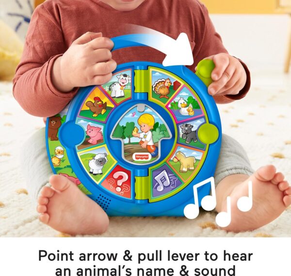 Fisher-Price Little People Toddler Learning Toy World of Animals - Image 2