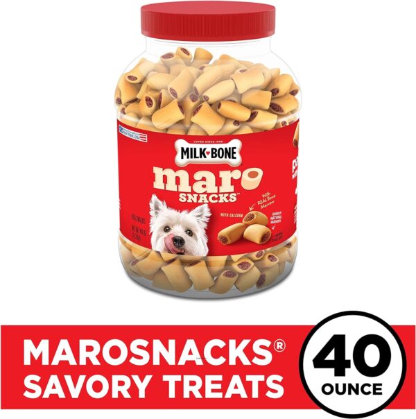 Milk-Bone MaroSnacks Small Dog Treats With Bone Marrow, 40 Ounce Container - Image 3