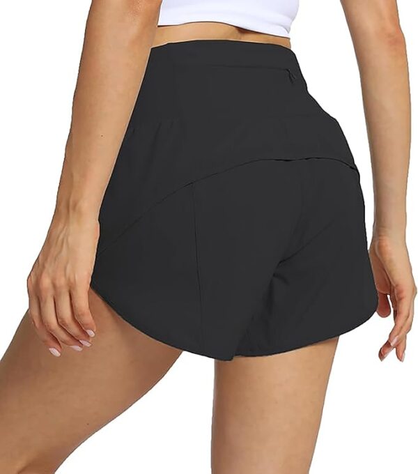 Limited time deal   Rrosseyz Running Shorts for Women with Liner High Waisted - Image 2