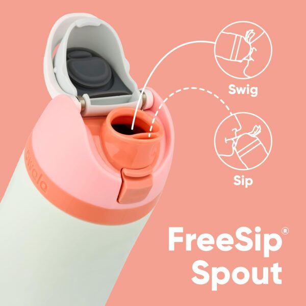 Owala FreeSip Insulated Stainless Steel Water Bottle with Straw - Image 3