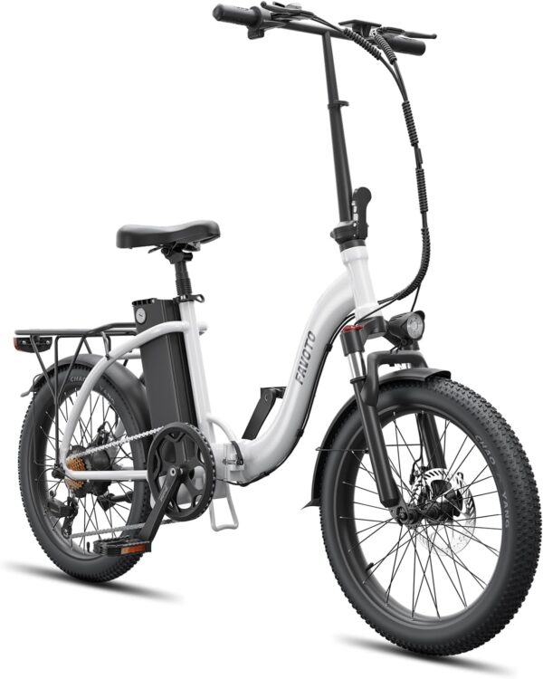 Fat Tire 20"-26" Wheel Off-Road Ebike for Adults, 750W Folding Electric Bike