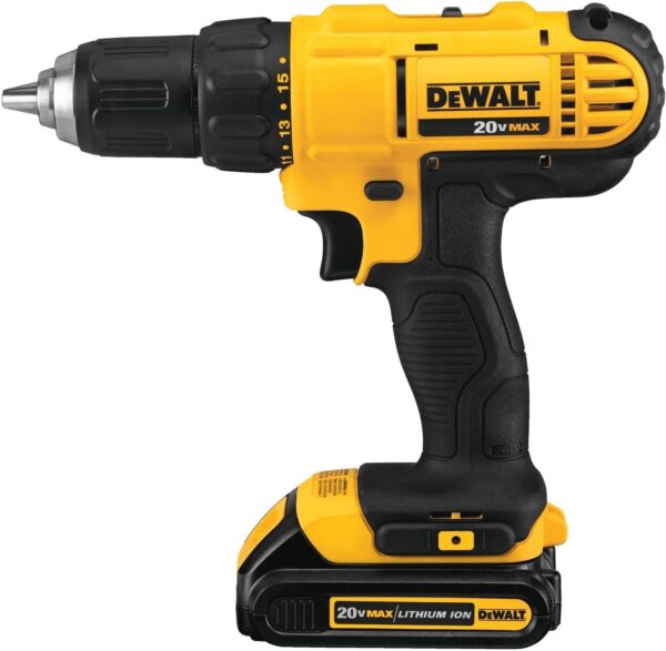 DEWALT 20V MAX Cordless Drill and Impact Driver, Power Tool Combo Kit - Image 3