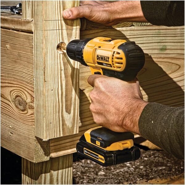 DEWALT 20V MAX Cordless Drill and Impact Driver, Power Tool Combo Kit - Image 2